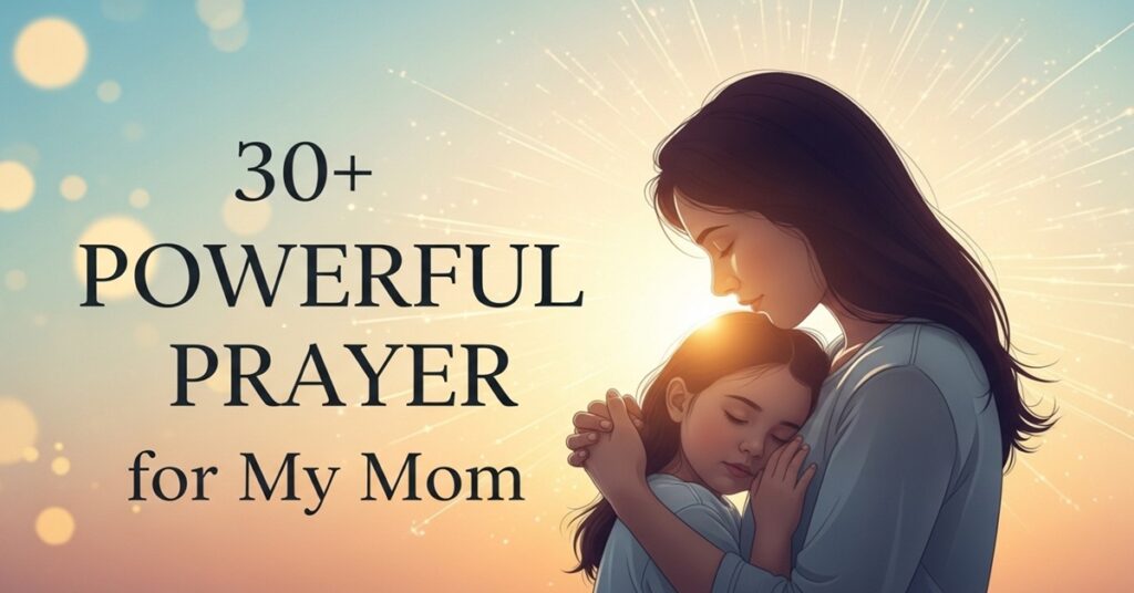 prayer for my mom