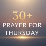 prayer for thursday