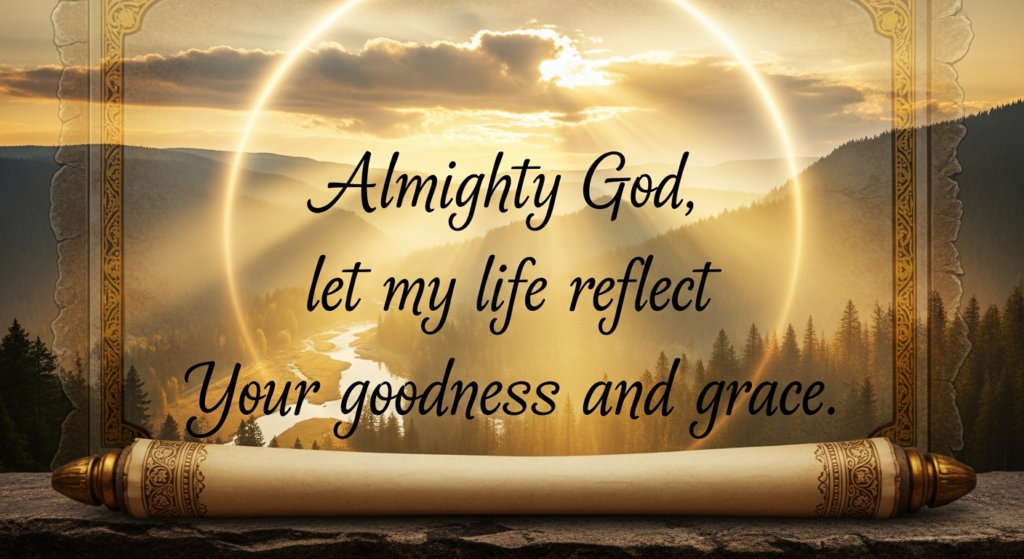 prayer for thursday