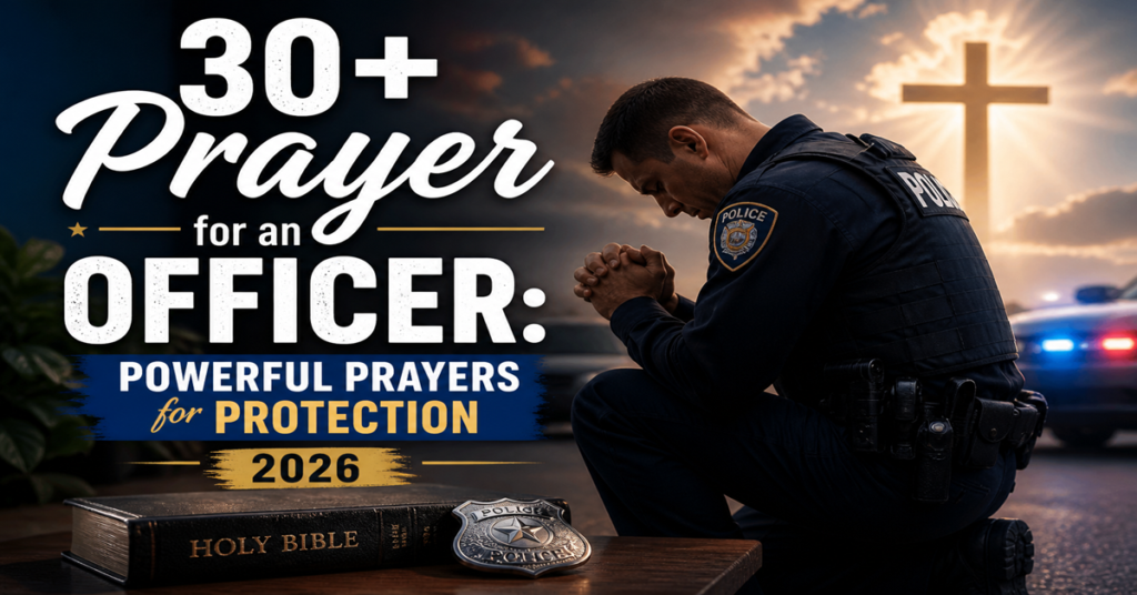 prayer for an officer