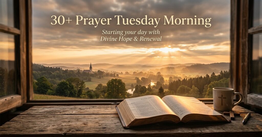 prayer tuesday morning