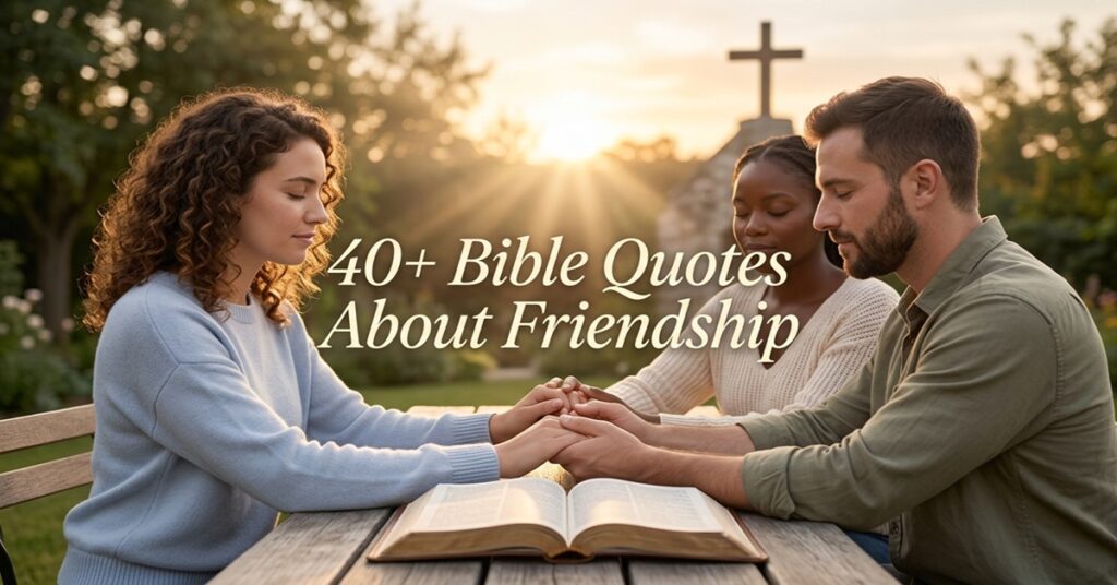 bible quotes about friendship