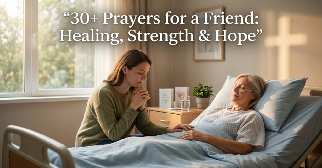 prayers for a friend