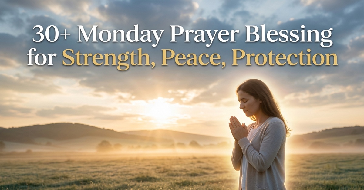 monday prayer blessing