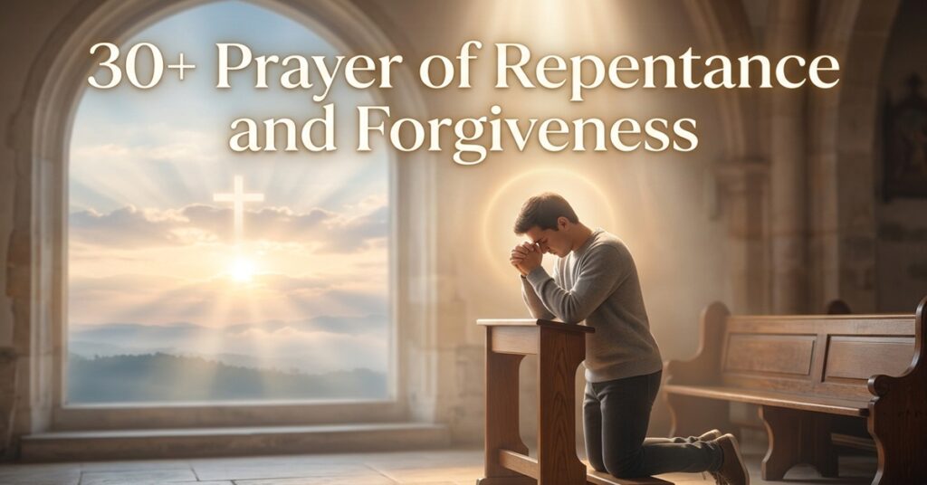 prayer of repentance and forgiveness