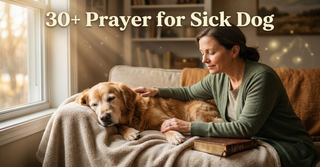 prayer for sick dog