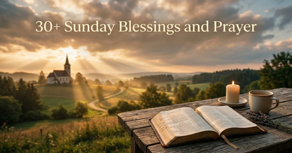 prayer sunday blessings
