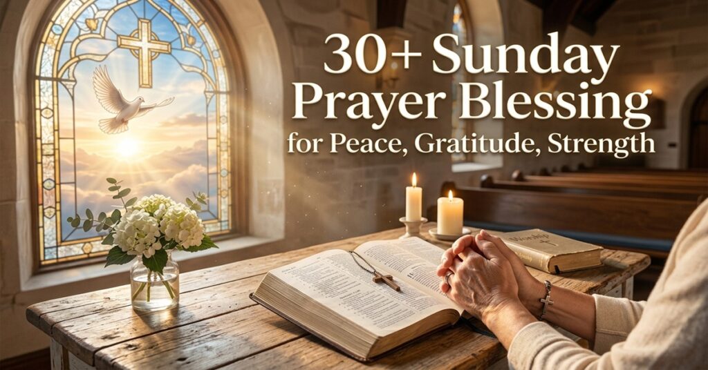 sunday prayer blessing