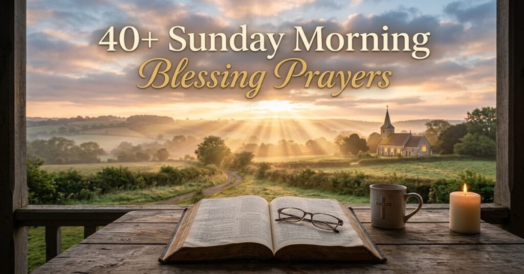 sunday morning blessing prayer