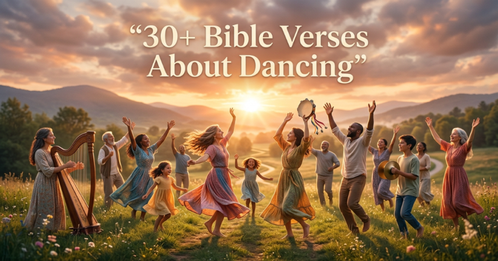 bible verses about dancing