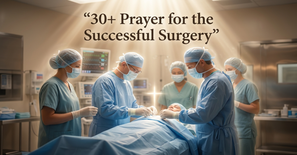 prayer for the successful surgery