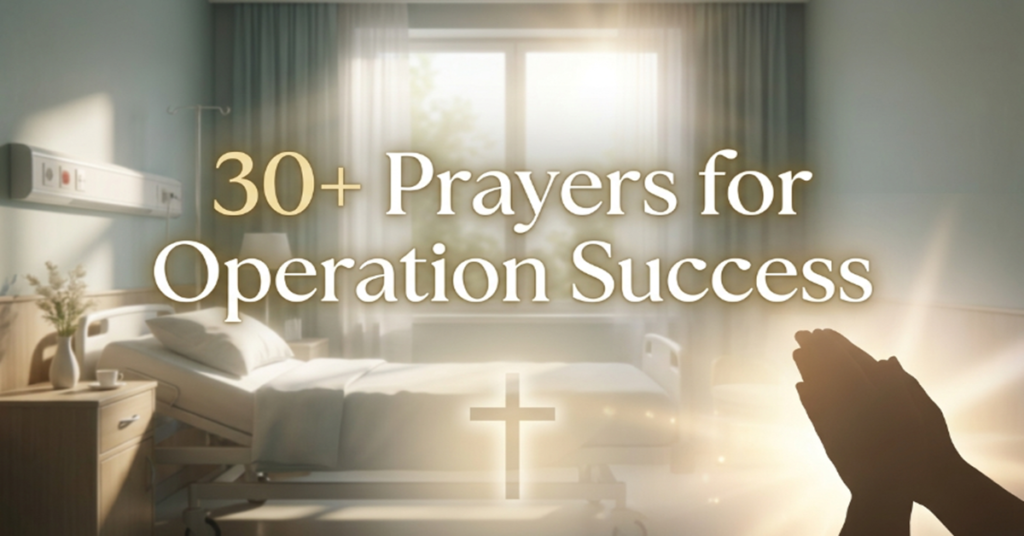 prayers for operation success