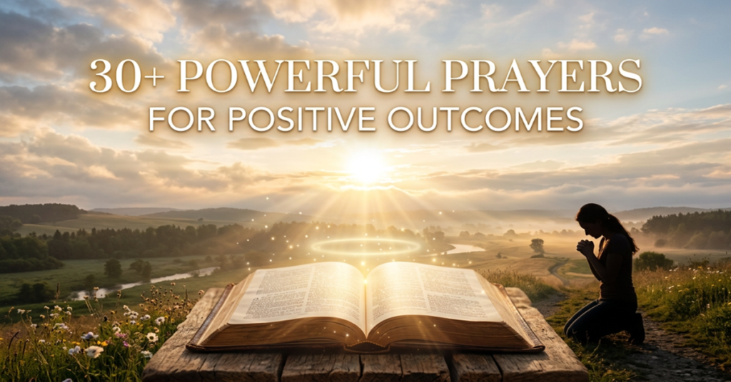 prayer for positive outcome