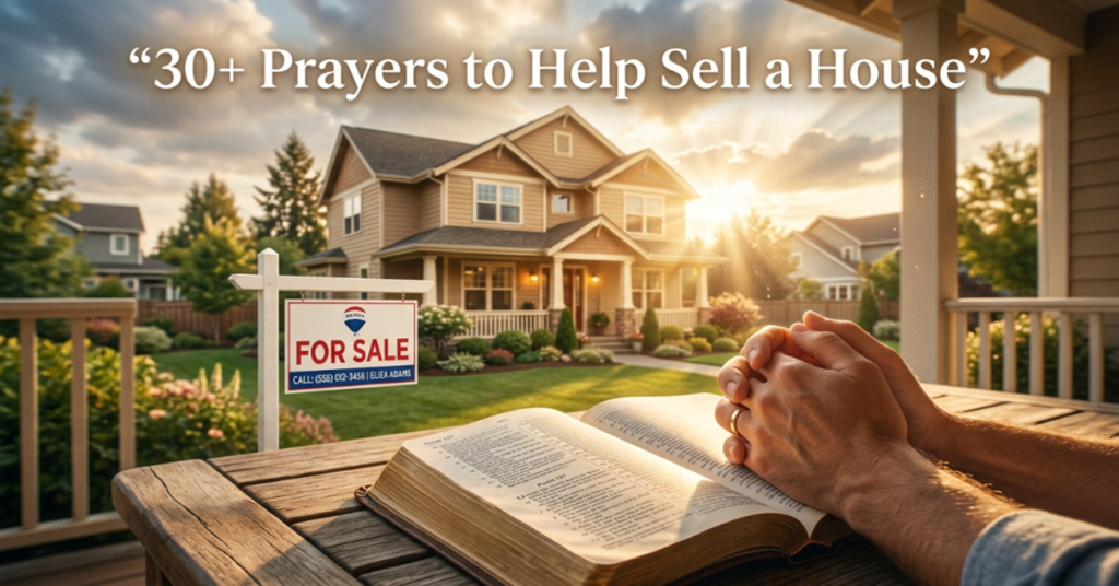 prayers to help sell a house