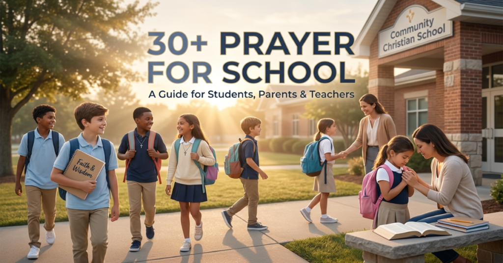 prayer for school