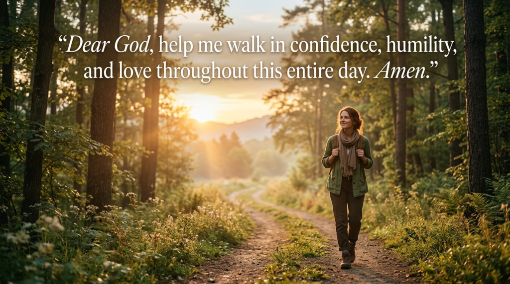 prayer for confidence