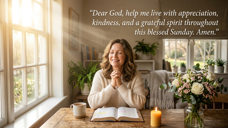 sunday prayer blessing