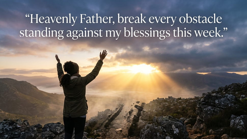 monday prayer blessing