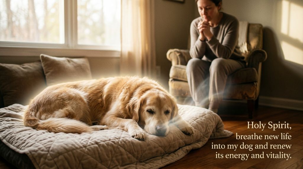 prayer for sick dog
