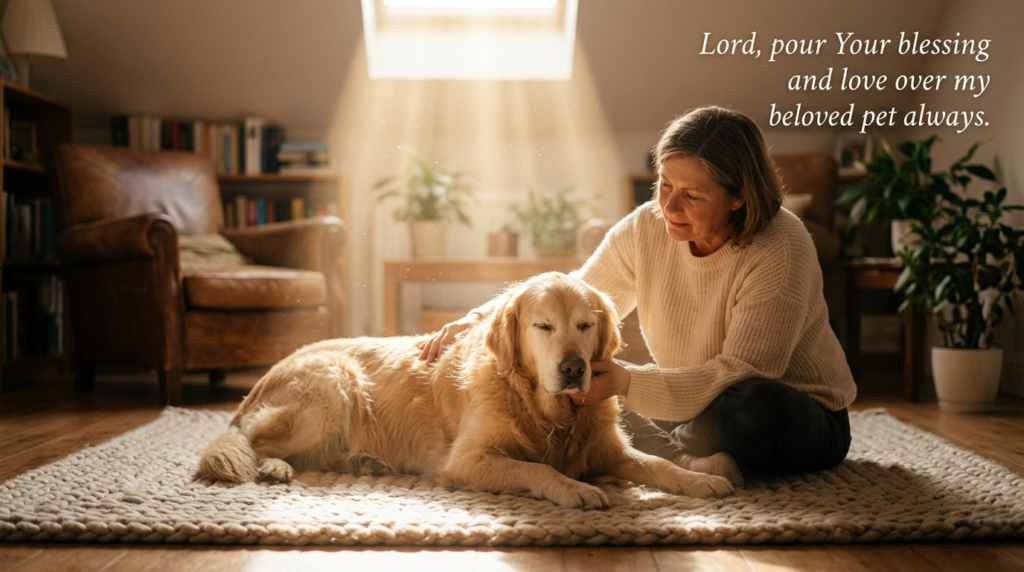 prayer for sick dog