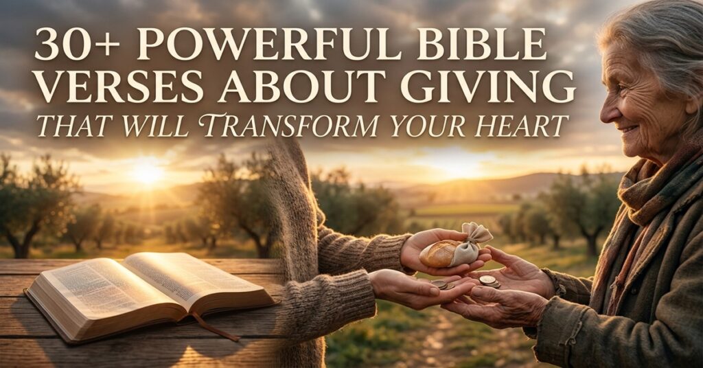 bible verses about giving