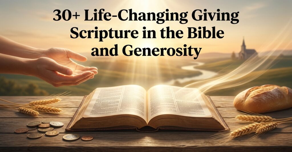 giving scripture in the bible