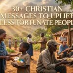 christian messages to uplift less fortunate people