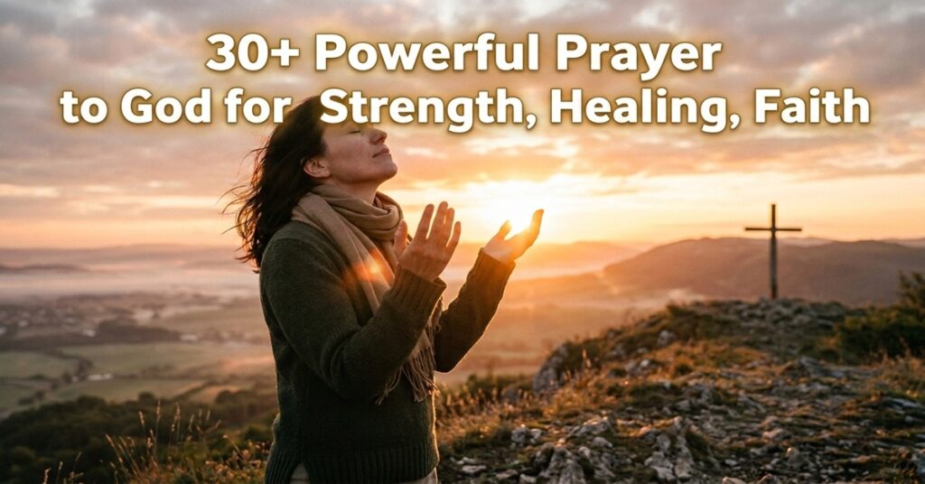 prayer to god
