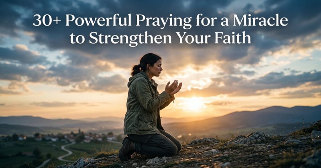 praying for a miracle