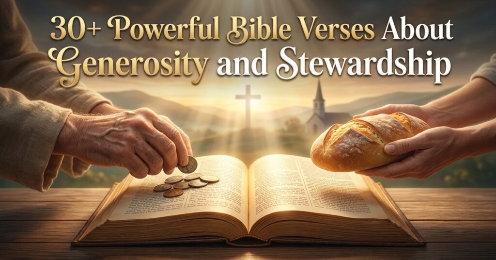 verses about generosity