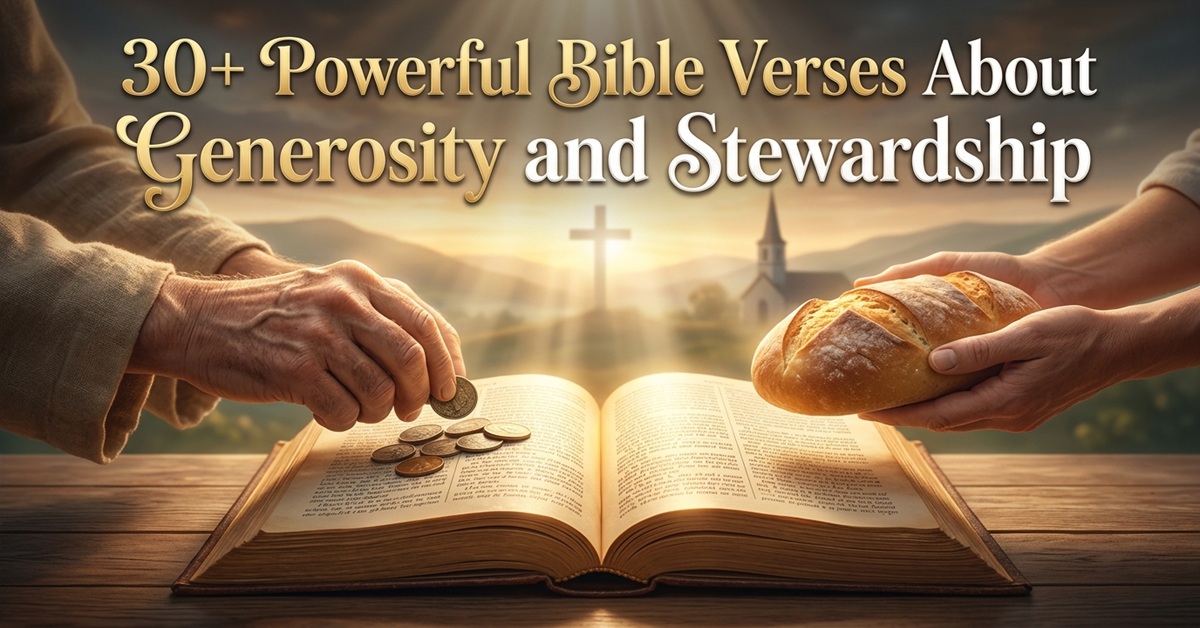 verses about generosity