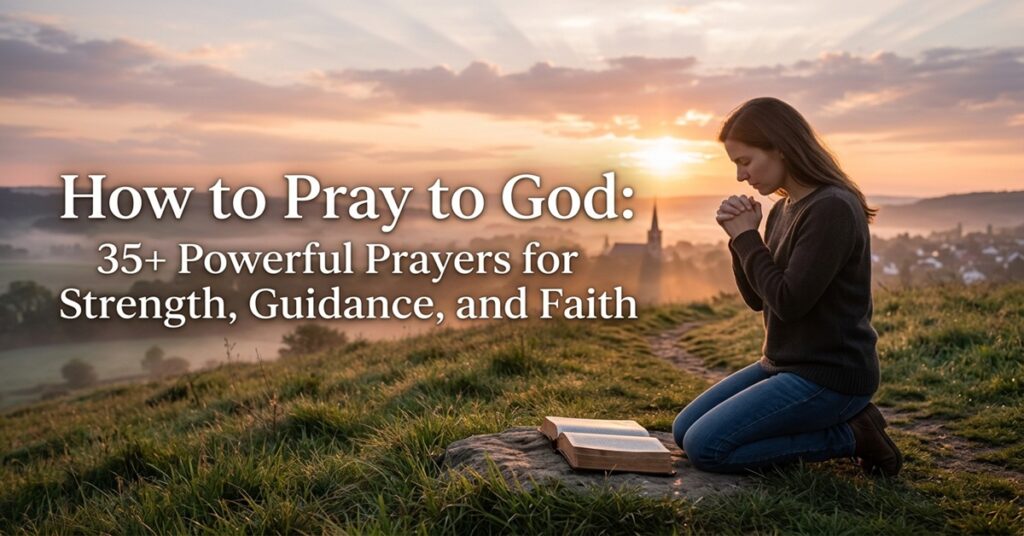 how to pray to God