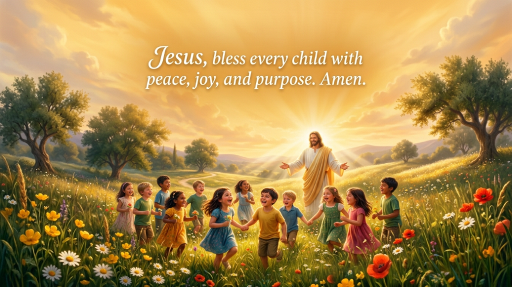 what does the bible say about children