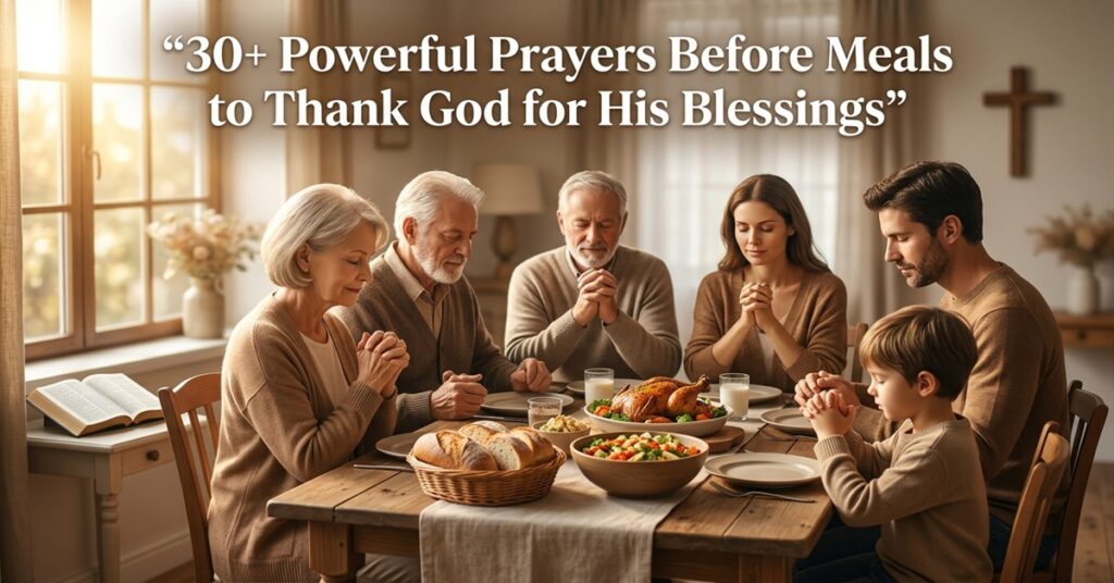 prayer before meals