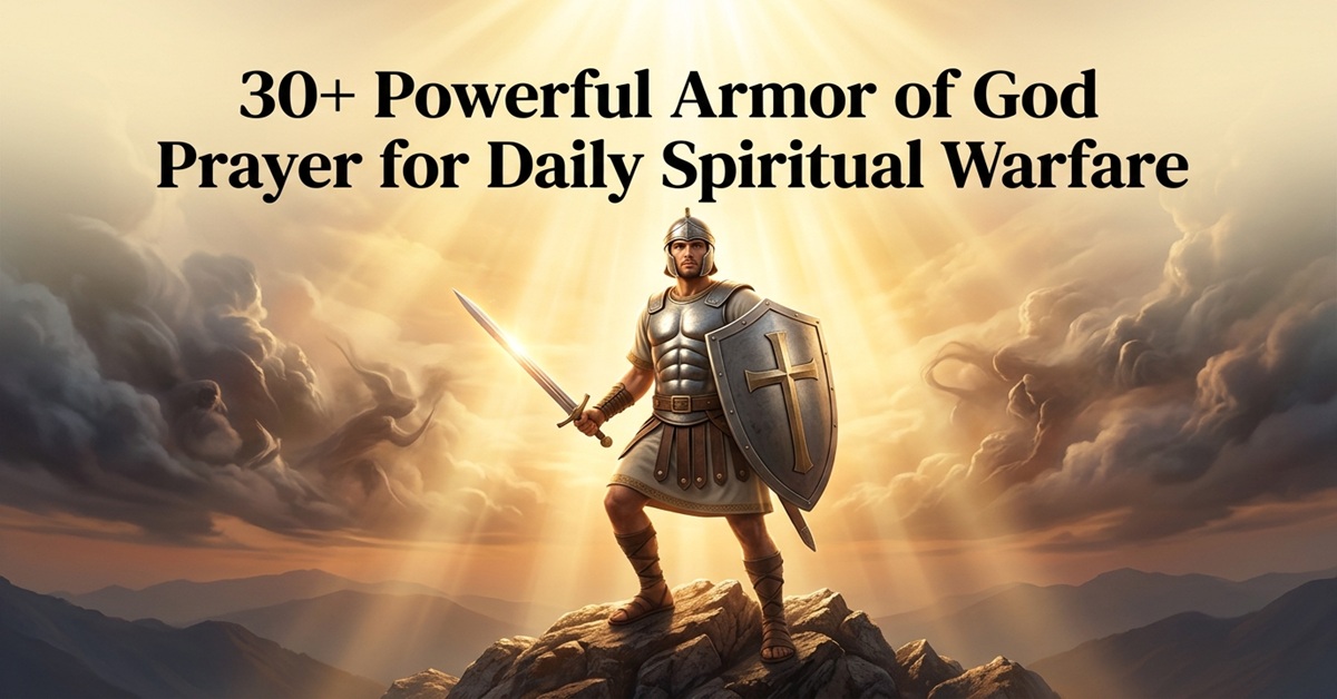 armor of god prayer