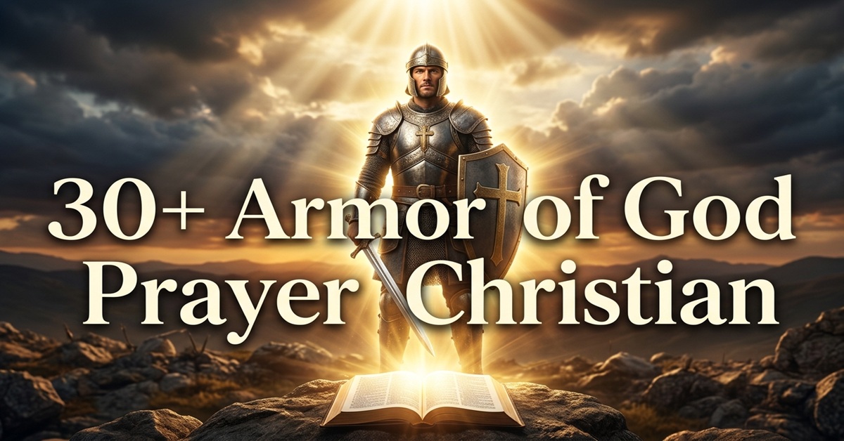 armor of god prayer christian