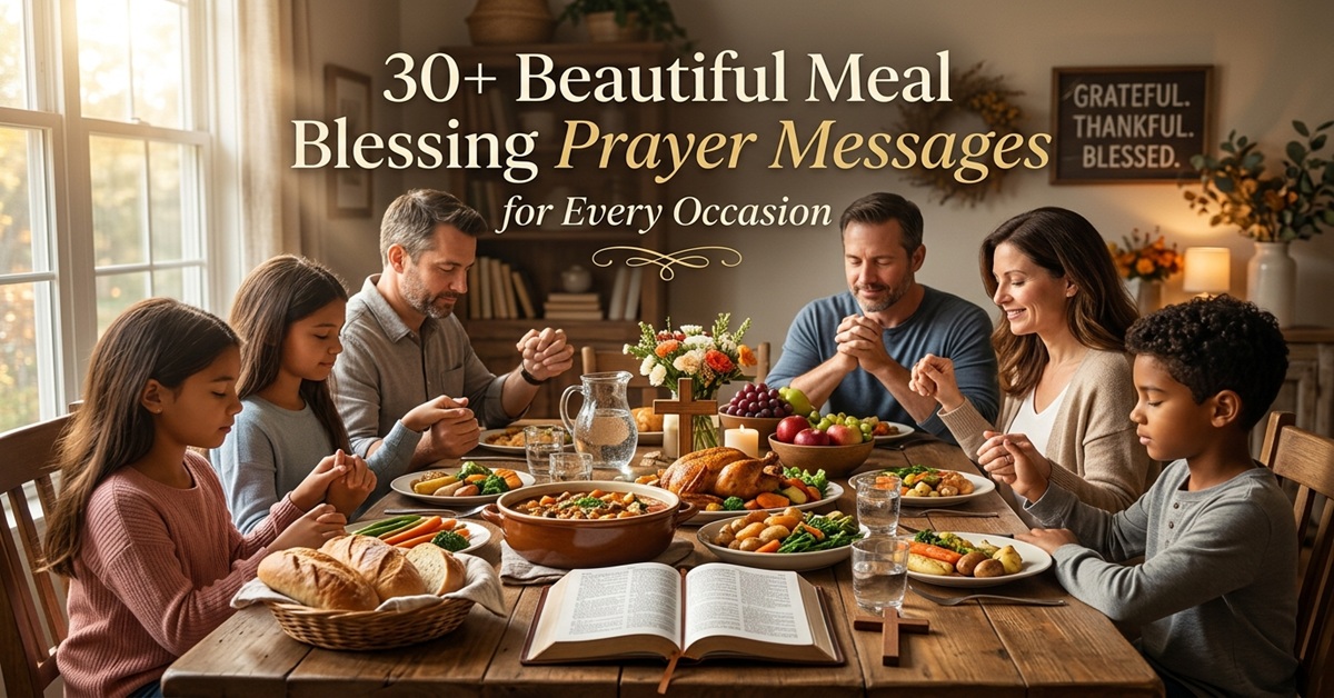 meal blessing prayer