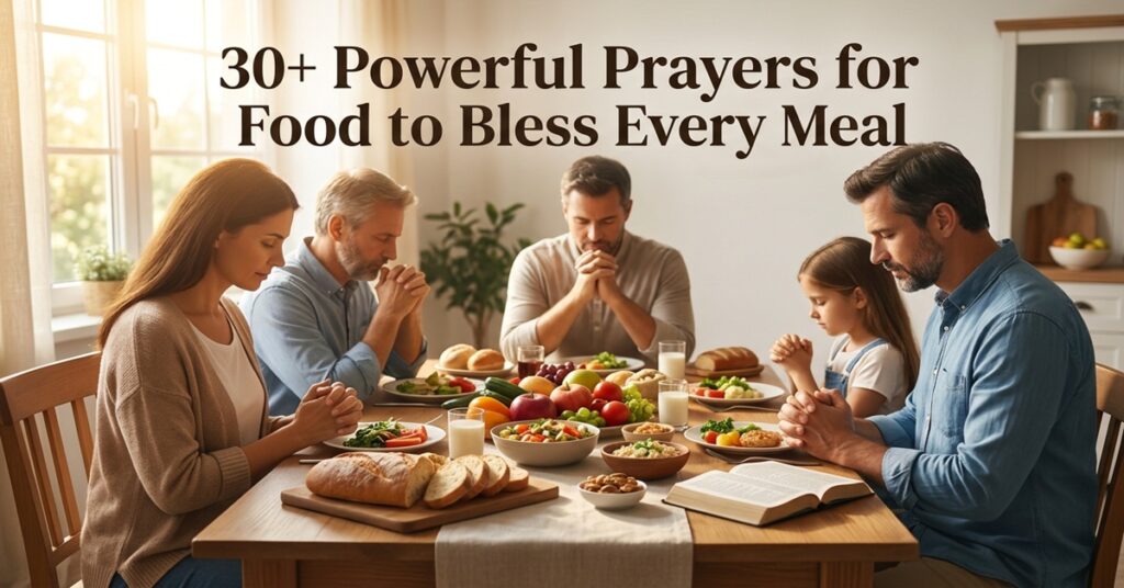 prayer for food