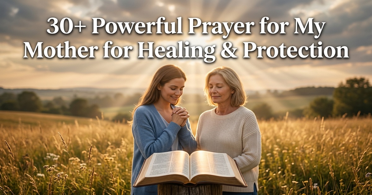 prayer for my mother
