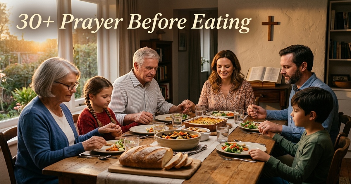 prayer before eating
