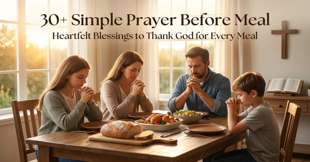 simple prayer before meal