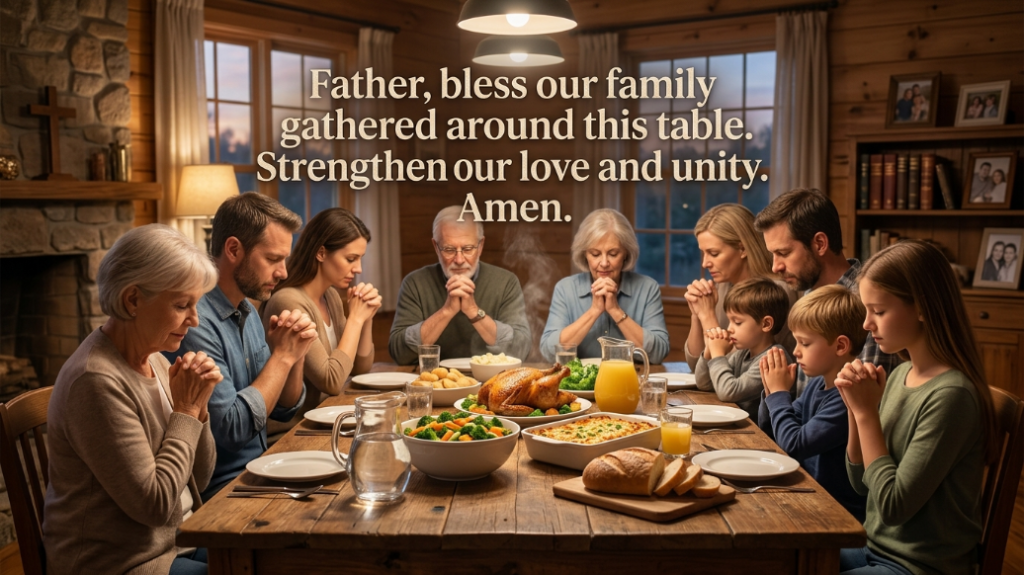 prayer before eating