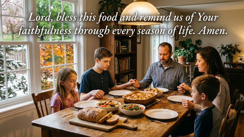 prayer for food