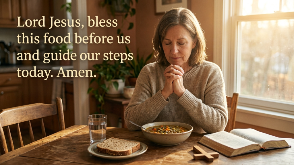prayer before food