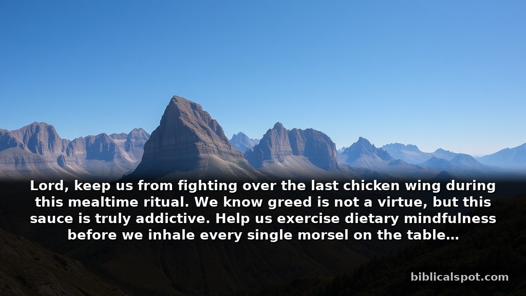 Funny pre meal prayer snippets for lighthearted dinners