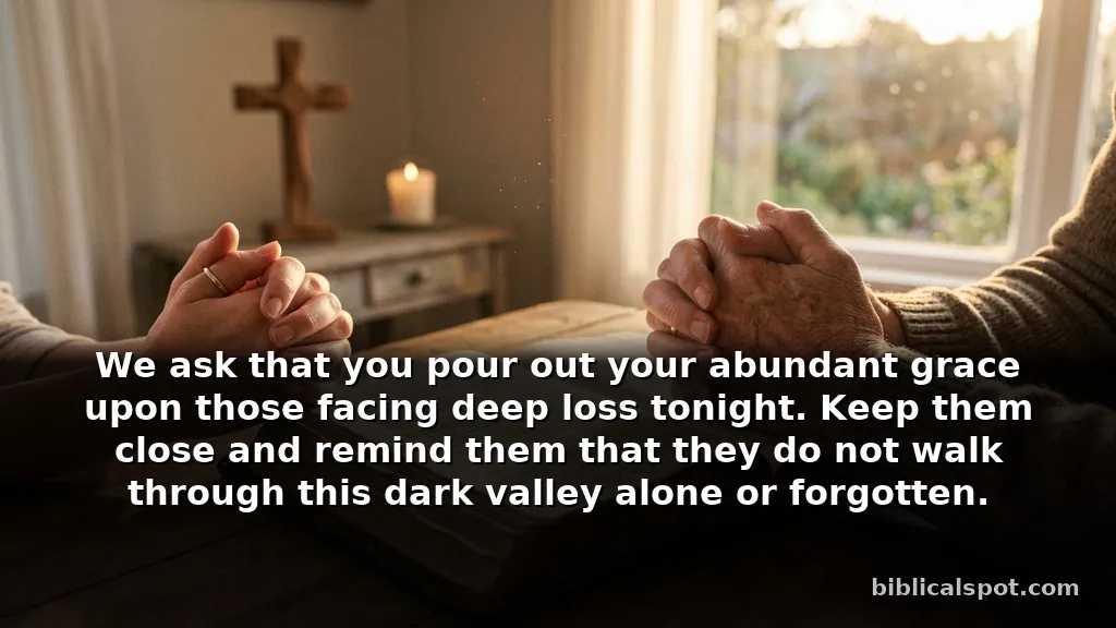 Moving closing prayer for bible study through difficult seasons
