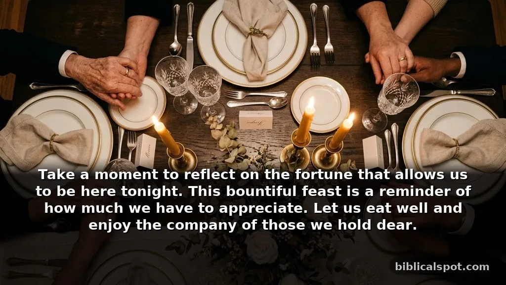 Traditional Meal Prayer Phrases for Dinner Parties