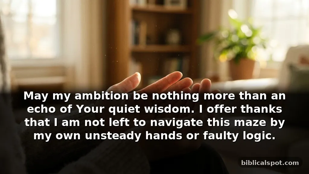 Clever prayer of praise for seeking daily guidance