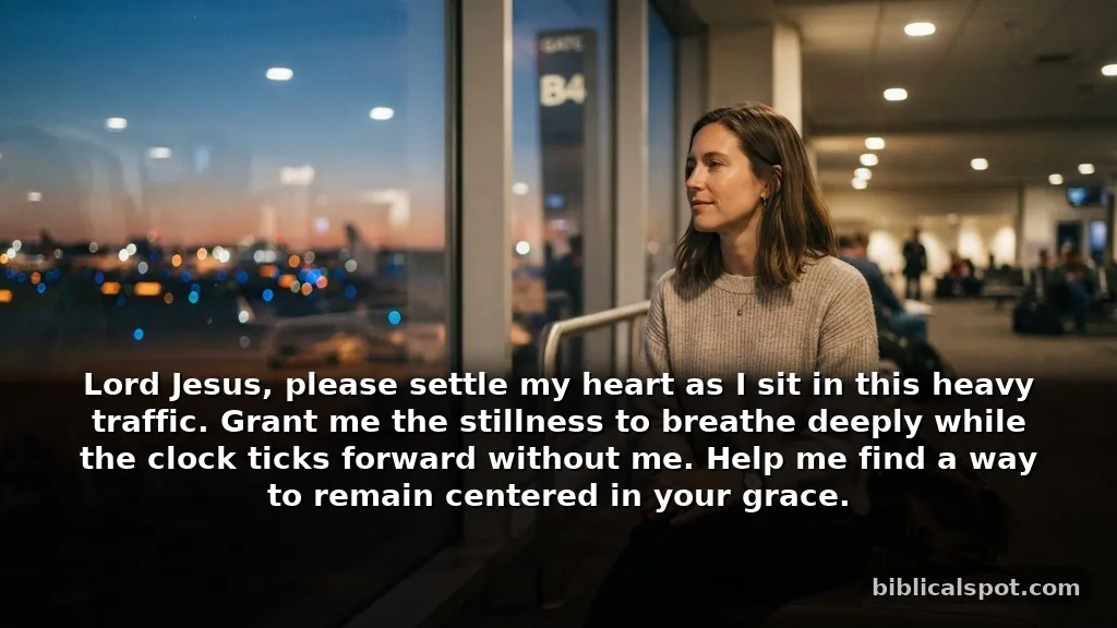 Calming prayers about travel when you need patience