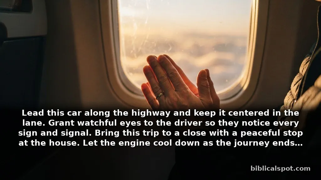 Short prayers about travel for safe arrivals